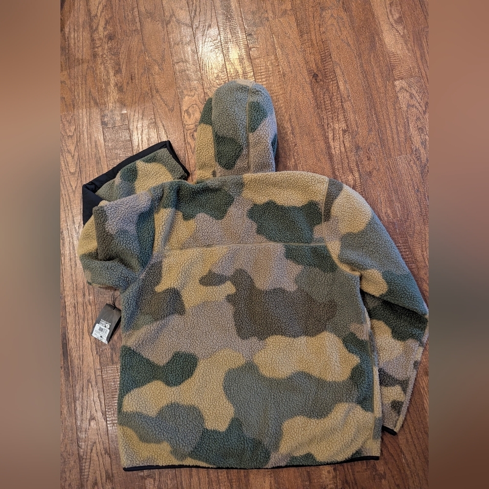Mountain Hardware Men's HiCamp Fleece Printed Hoody  Size XL New! - Picture 4 of 13